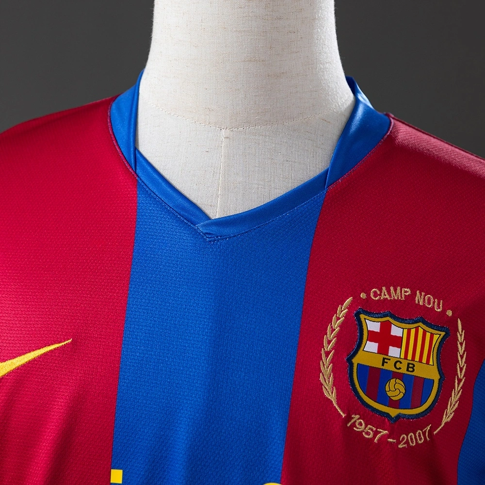 2007-08 BARCELONA HOME LONG SLEEVES