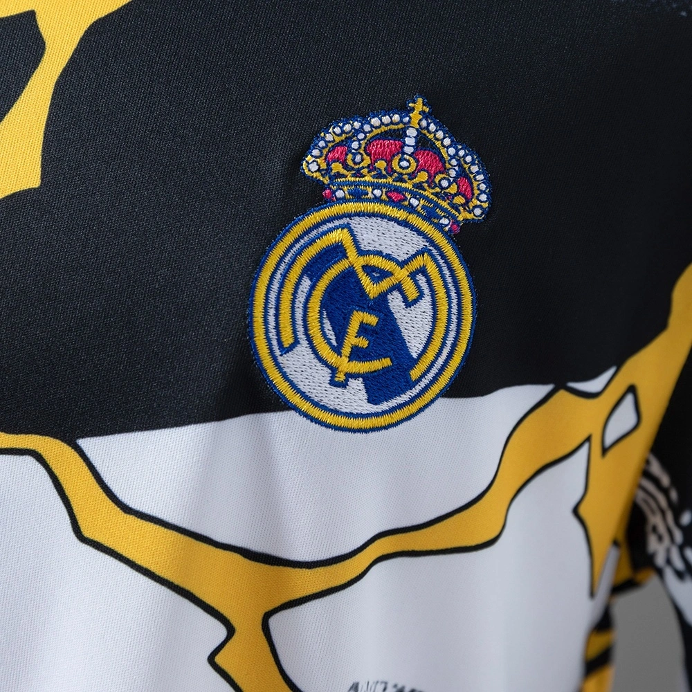 2025-26 REAL MADRID MARVEL T-SHIRT WHITEGOLD
