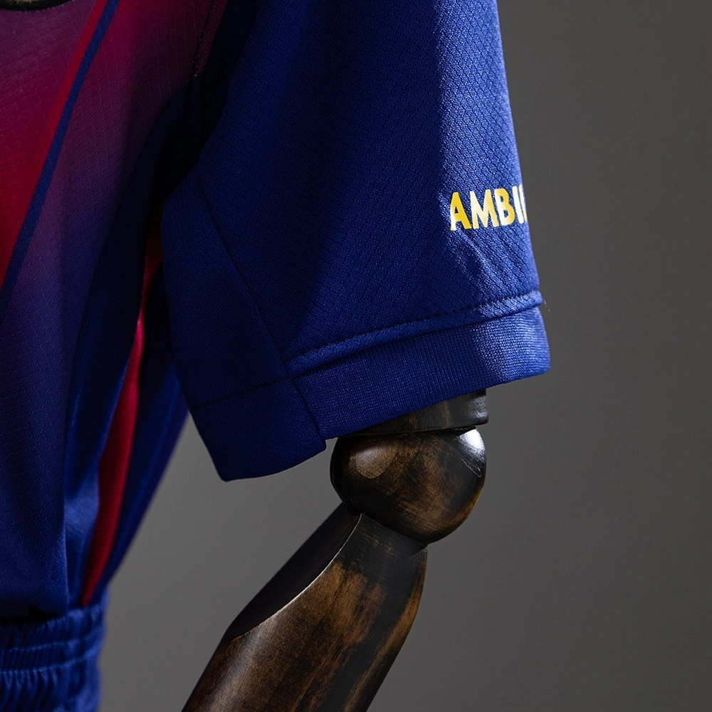 2025-26 BARCELONA HOME MEN AND KIDS KIT