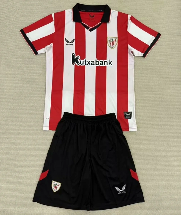 2025-26 ATHLETIC BILBAO HOME KIDS KIT