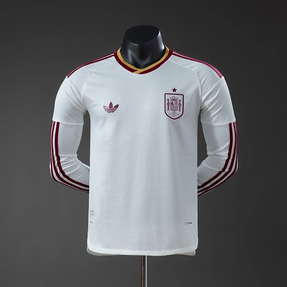 2026 SPAIN AWAY WORLD CUP LONG SLEEVE (PLAYER VERSION)