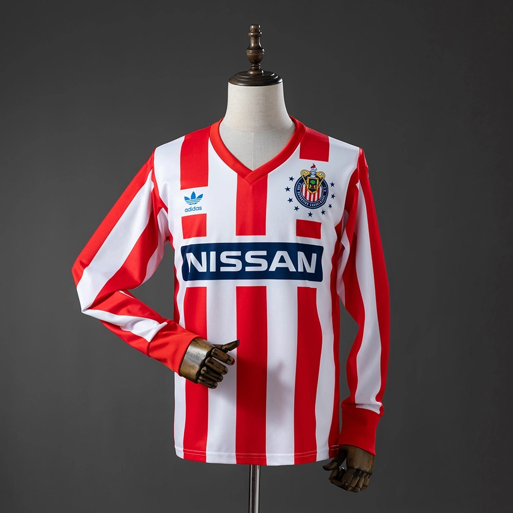 1990-91 CHIVAS GUADALAJARA HOME LONG SLEEVES
