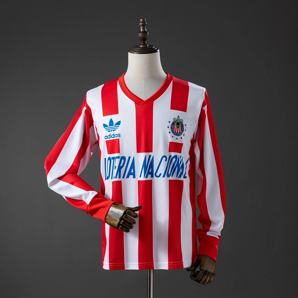 1991-92 CHIVAS GUADALAJARA HOME LONG SLEEVES