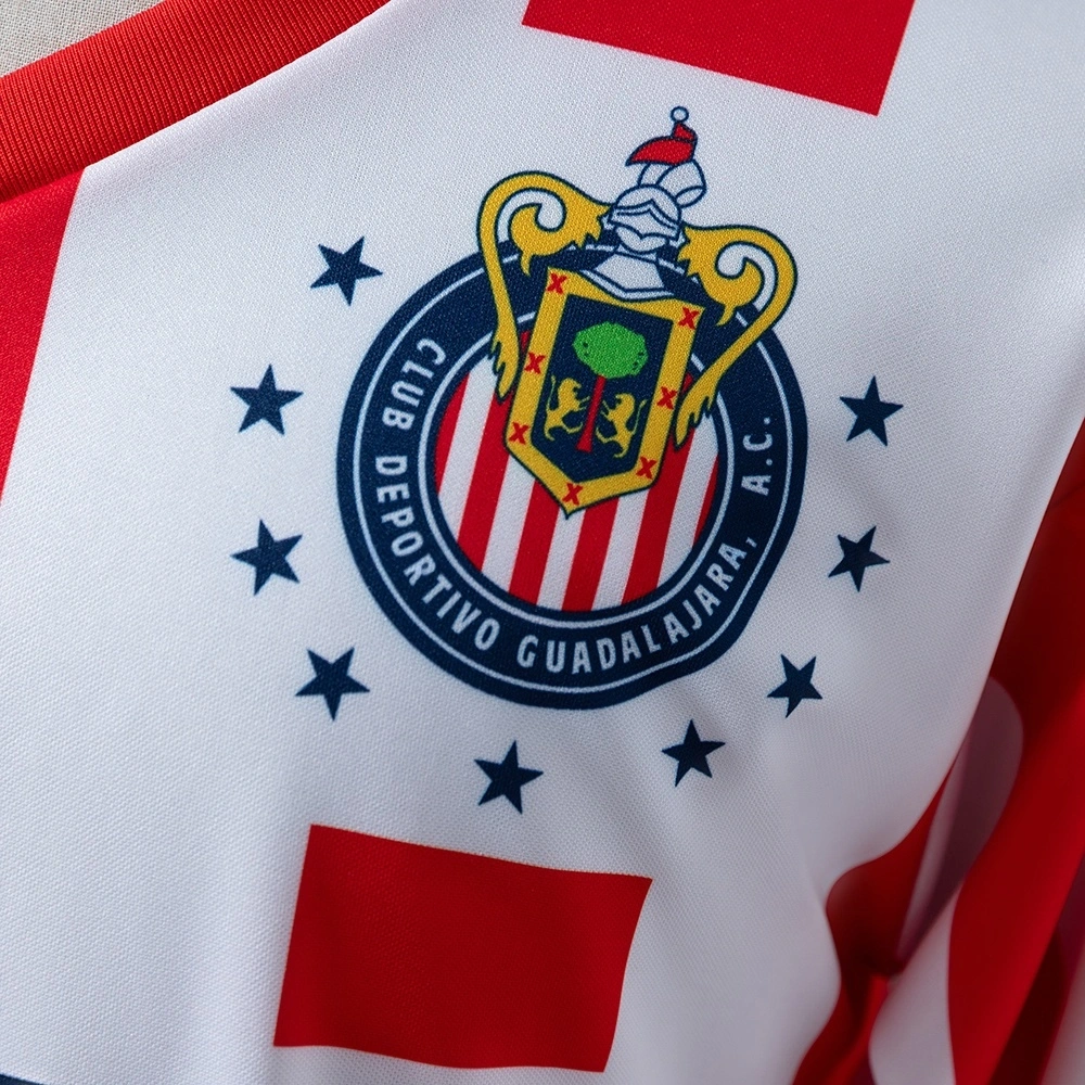 1990-91 CHIVAS GUADALAJARA HOME LONG SLEEVES