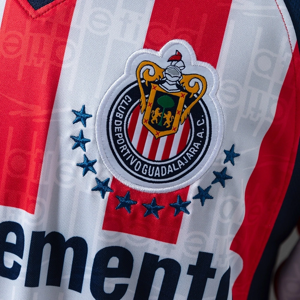 1999-00 CHIVAS GUADALAJARA HOME LONG SLEEVES