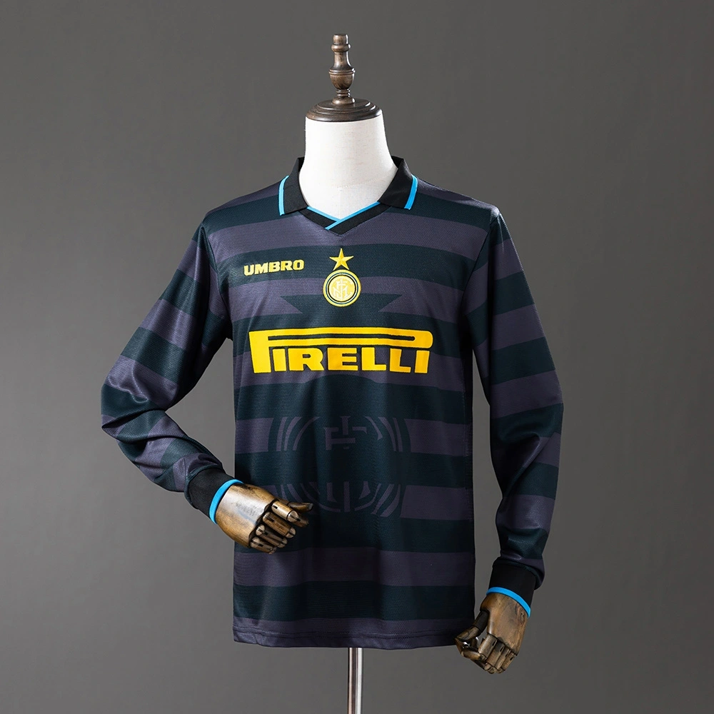 1997-98 INTER MILAN THIRD AWAY LONG SEEVE