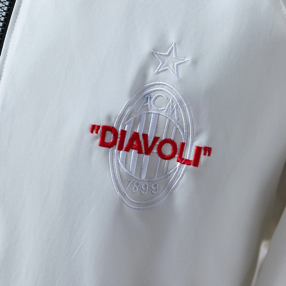 2025-26 AC MILAN CO-BRANDED WINDBREAKER - WHITE