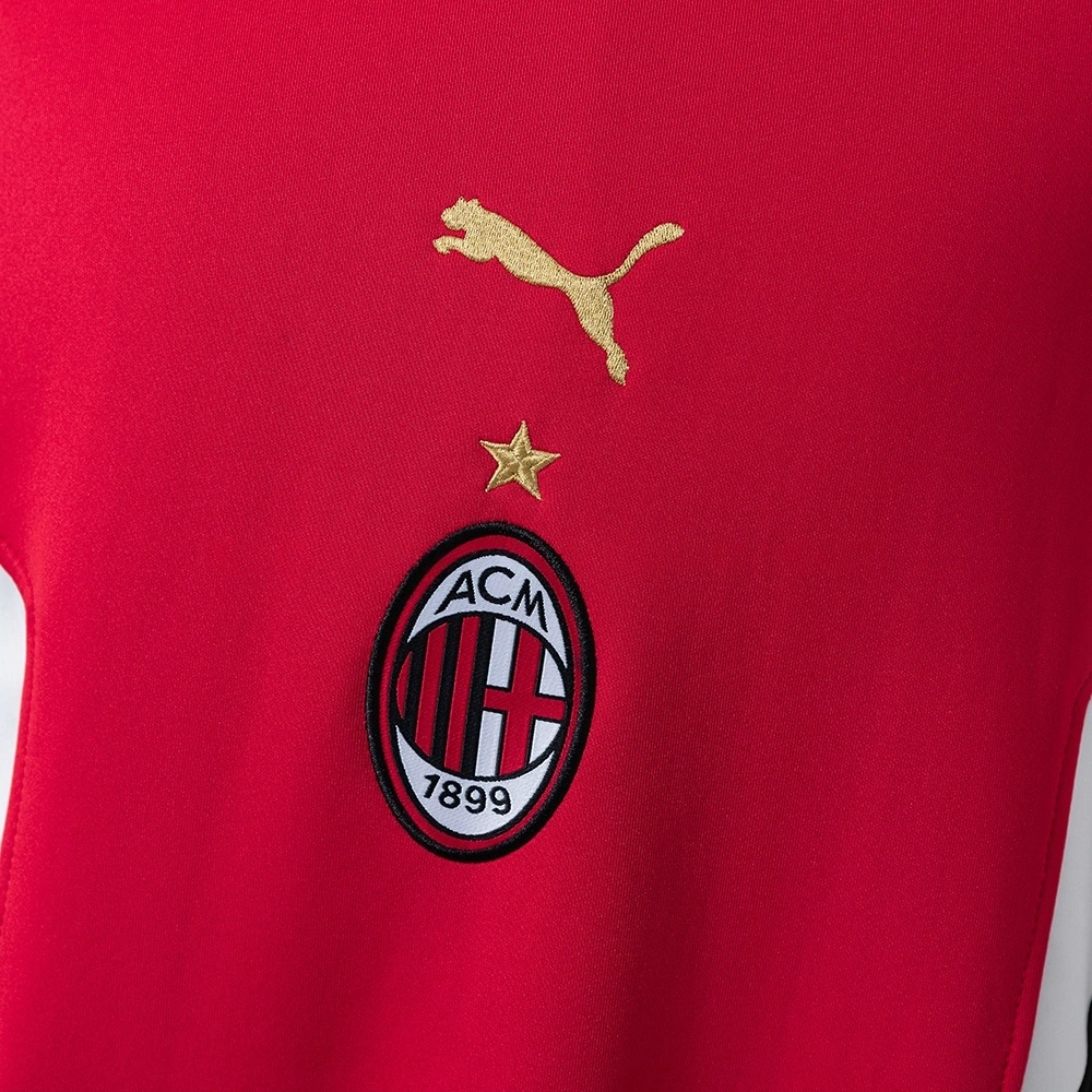 2025-26 AC MILAN LONG-SLEEVED SWEATSHIRT - RED