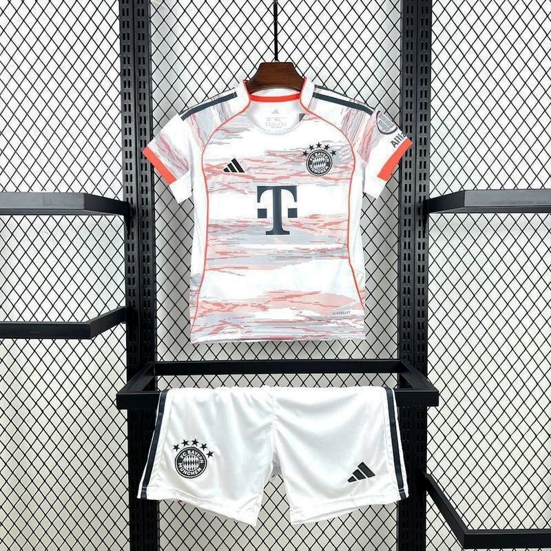 2025-26 BAYERN MUNICH AWAY MEN AND KIDS KIT
