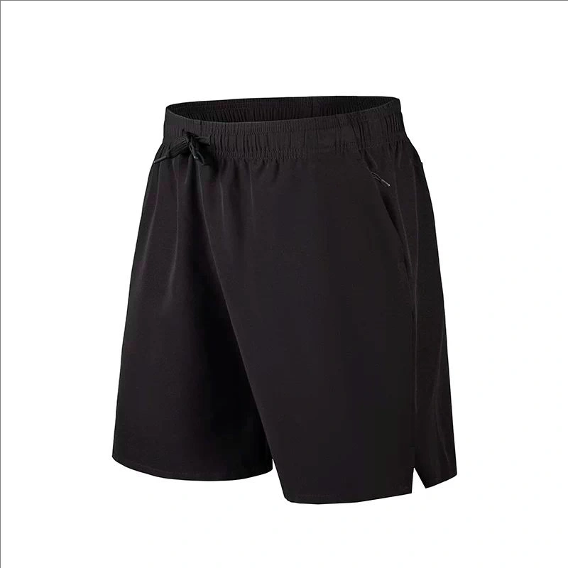 Men's black sports shorts