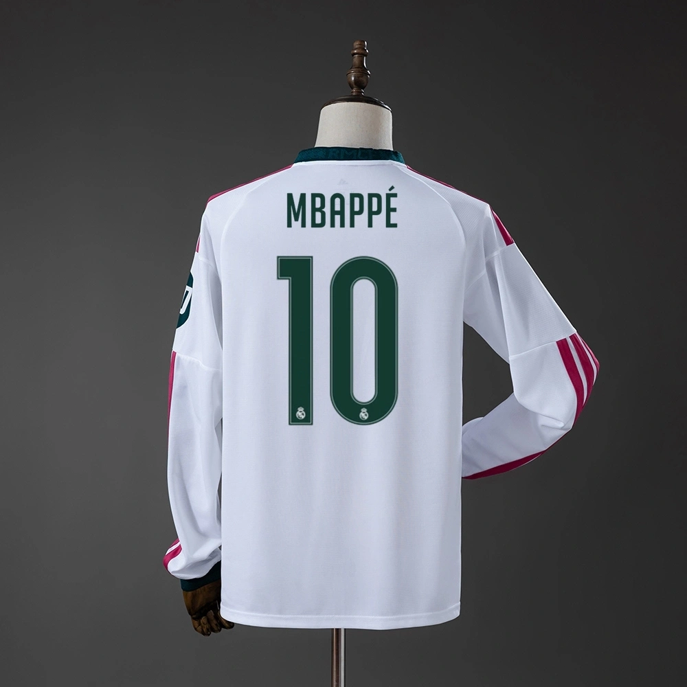 2026-27 REAL MADRID LONG SLEEVE HOME (FAN VERSION)