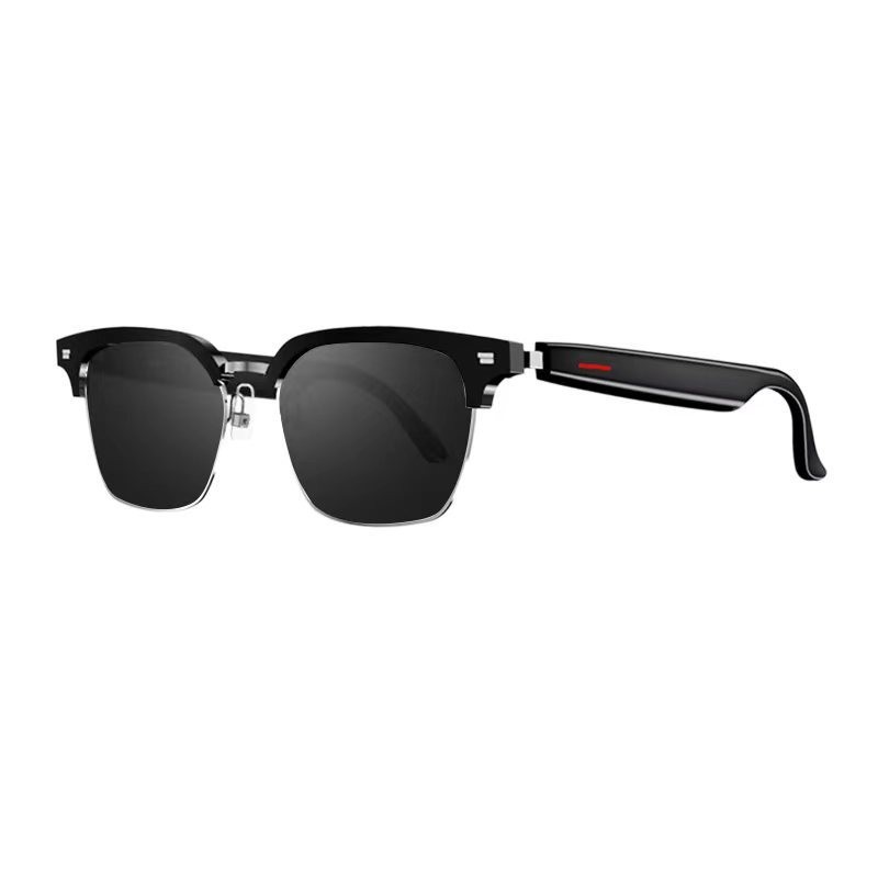 Wholesale Ai Smart Glasses BT Sunglasses Outdoor Sports Anti-blue Light Wireless Touch Control Music Call Support Translation