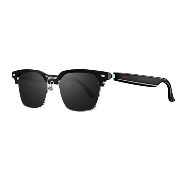Wholesale Ai Smart Glasses BT Sunglasses Outdoor Sports Anti-blue Light Wireless Touch Control Music Call Support Translation