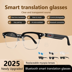 AMZ New VONN E13 Pro Multifunctional Smart Glasses with AI BT Glasses with 144 Language Translation Glasses