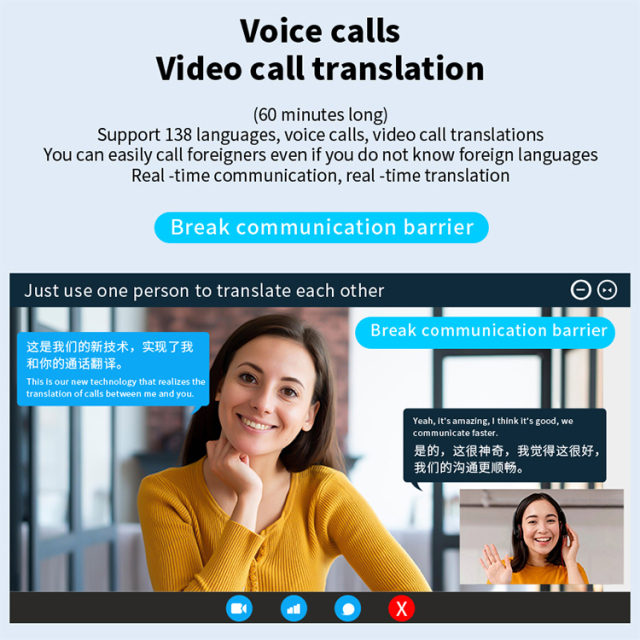 Translation machine X9 Portable Intelligent Magn Etic Language Translation Device Instantly Translates Speech in 138 Languages Online