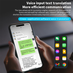 Translation machine X9 Portable Intelligent Magn Etic Language Translation Device Instantly Translates Speech in 138 Languages Online