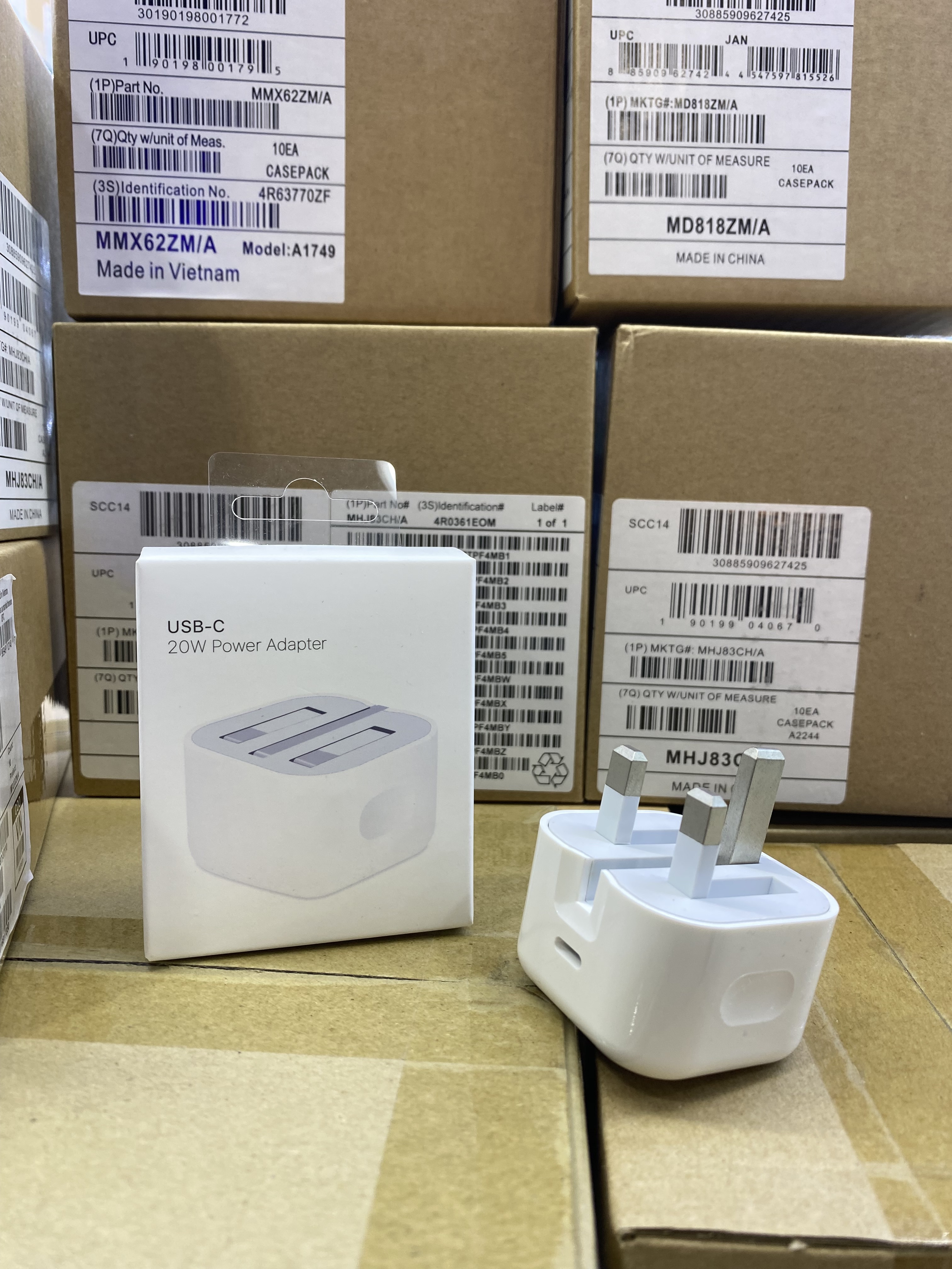 UK  20w charger  10 in 1 set