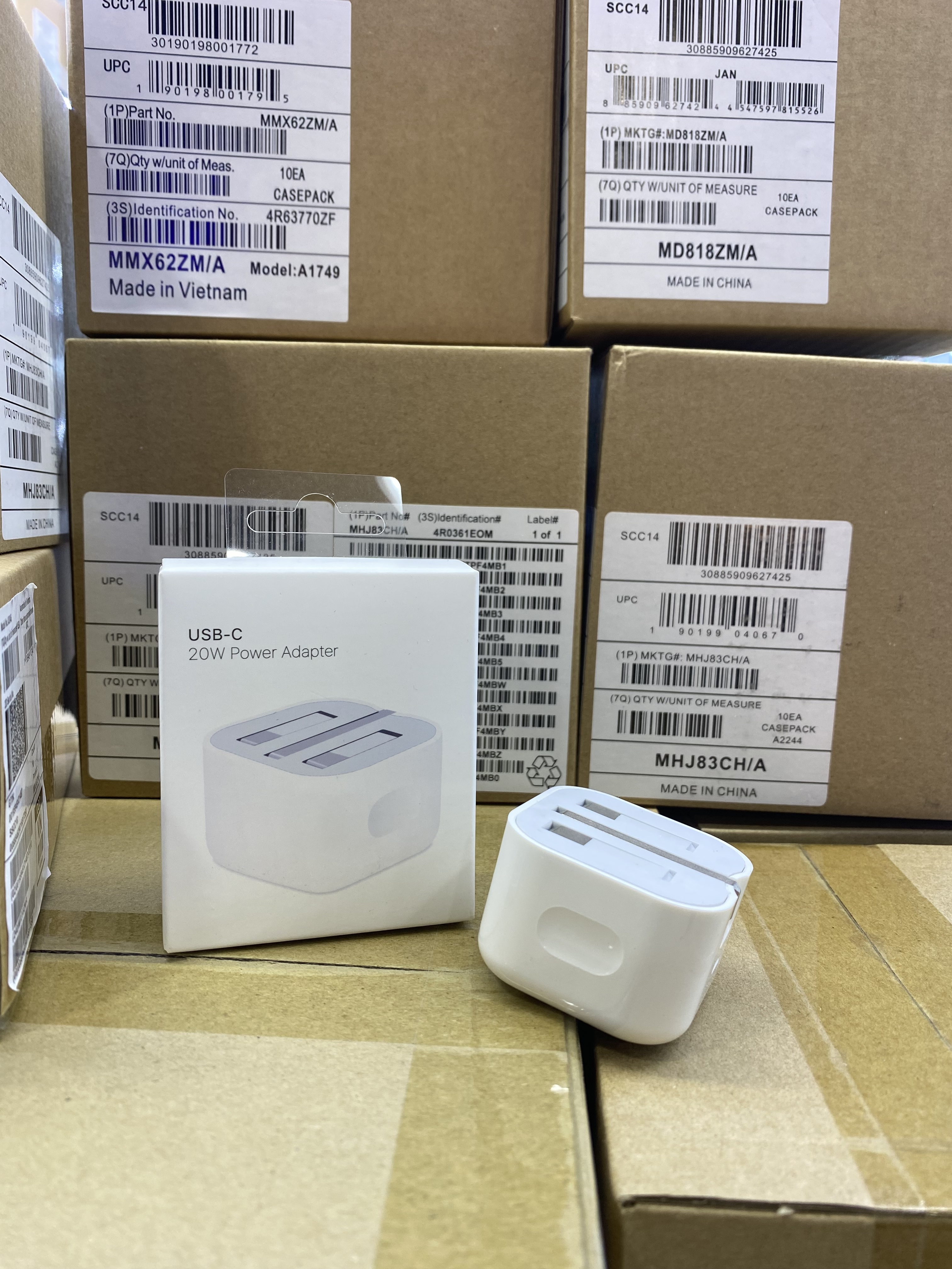 UK  20w charger  10 in 1 set