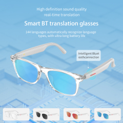 AI Translation Bluetooth Audio Glasses with Clear Sound, IP65 Waterproof & Long-lasting Battery for Daily Use Travel
