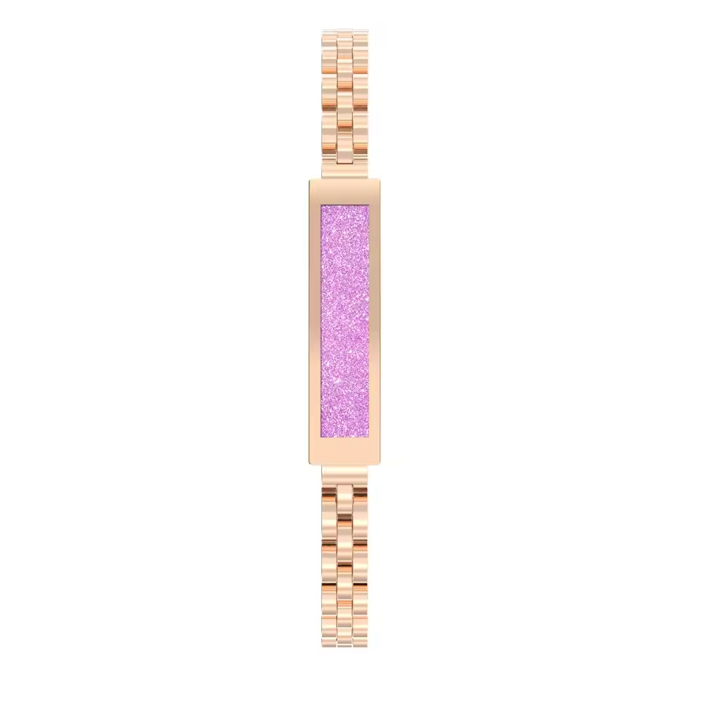 Fashion Luxury Ladies S2 Smart Bracelet Jewelry Heart Rate Blood Oxygen Sport Sleep Monitor Sport Zinc Alloy Bracelet for Women