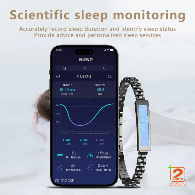 TKYUAN Fashion Luxury Ladies S2 Smart Bracelet Heart Rate Blood Oxygen Sport Sleep Monitor Sport Zinc Alloy Bracelet For Women