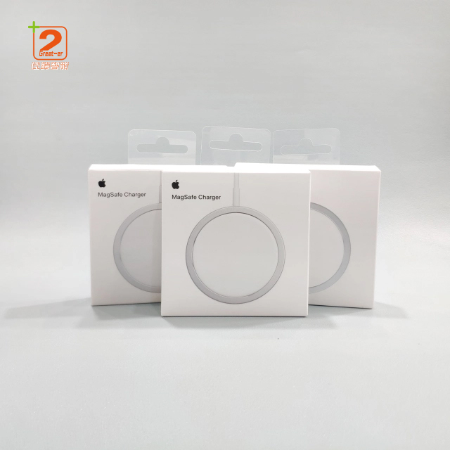 MagS-Ring 15W Magnetic Wireless Charger with Metal Ring Stand Magnetic Charger
