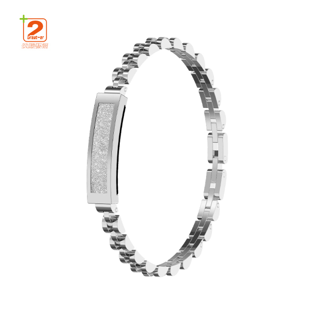 Fashion Luxury Ladies S2 Smart Bracelet Jewelry Heart Rate Blood Oxygen Sport Sleep Monitor Sport Zinc Alloy Bracelet for Women