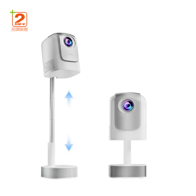 Projector TS-8 pro Support cracked version 4K LCD Home Smart Portable Outdoor