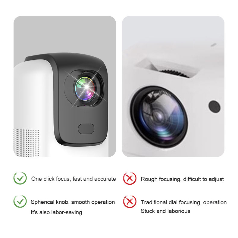 T-1 Projector Support cracked version 4K Home Smart Portable Outdoor