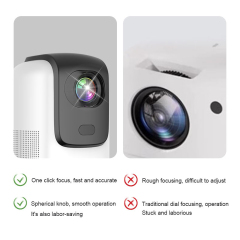 T-1 Projector Support cracked version 4K Home Smart Portable Outdoor
