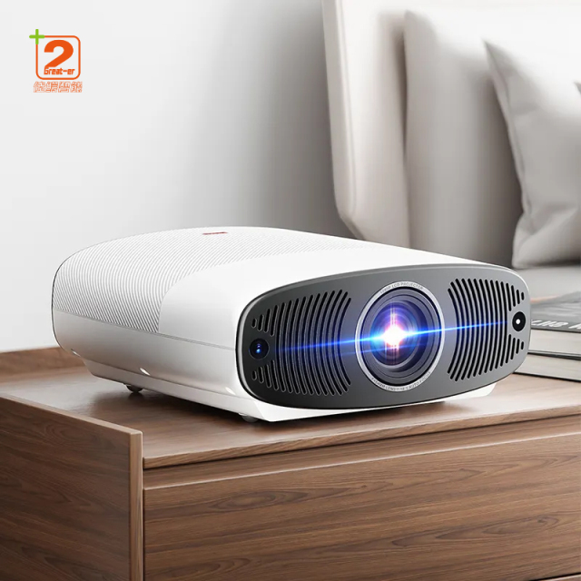 3D DLP Projector Q7 Support cracked version 4K LCD Home Smart Portable Outdoor