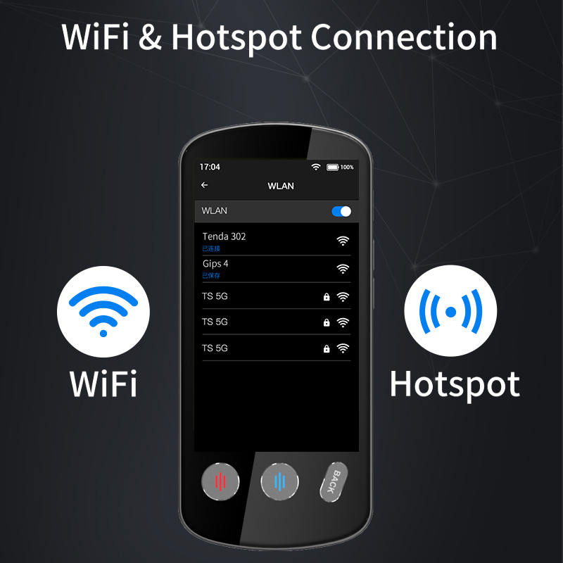 P60 ai translation Portable Intelligent Magn Etic Language Translation Device Instantly Translates Online