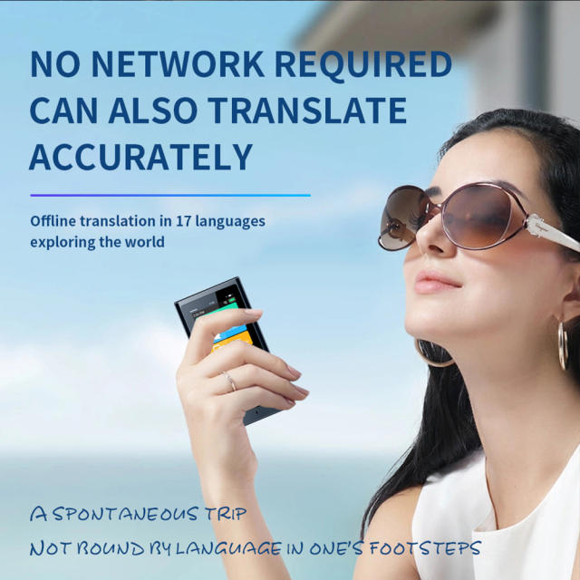 Z9 ai Translator Machine Translation Device Electronic Voice Translator Supports Offline Translation