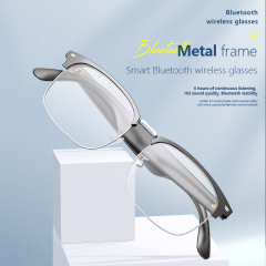 YJ005 Fashion Smart Bluetooth Glasses Touch Operation BT Call Voice Assistant Earphone Sunglasses AI Translation e13 Smart Glasses