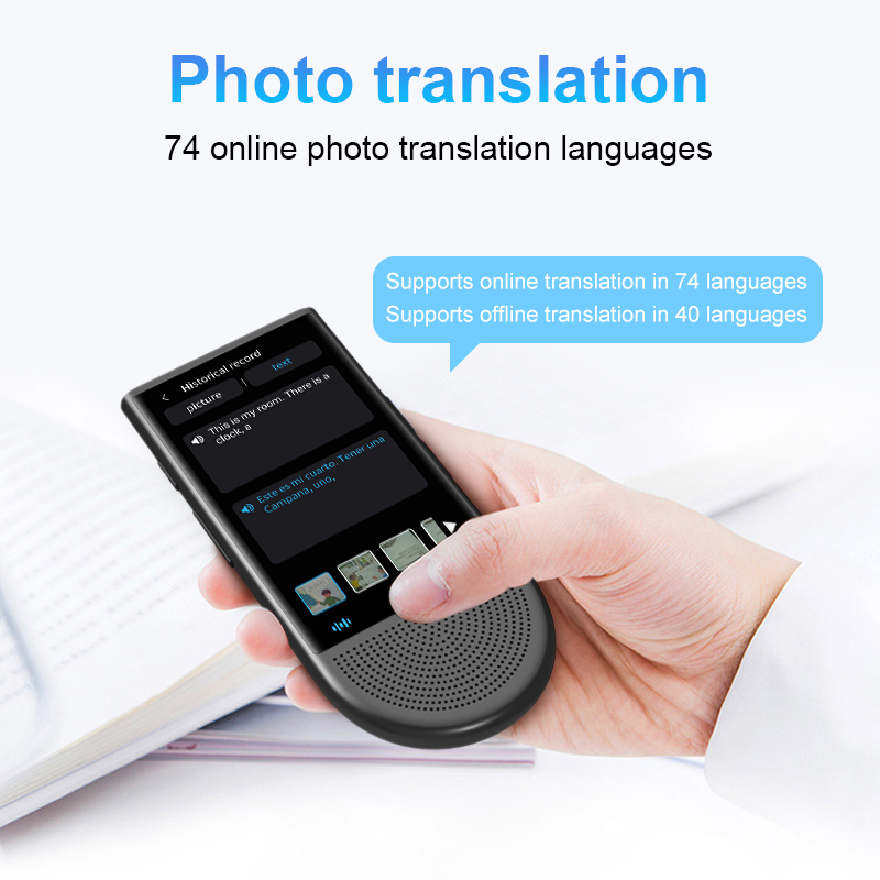 S15 ai translation Portable Intelligent Magn Etic Language Translation Device Instantly Translates Online