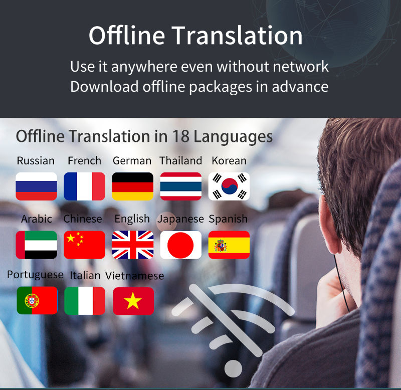 P60 ai translation Portable Intelligent Magn Etic Language Translation Device Instantly Translates Online