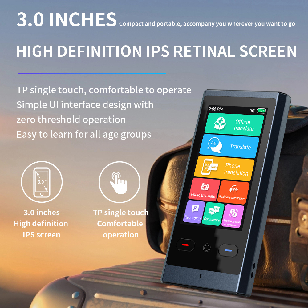Z9 ai Translator Machine Translation Device Electronic Voice Translator Supports Offline Translation