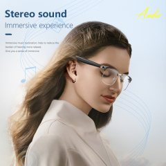 YJ005 Fashion Smart Bluetooth Glasses Touch Operation BT Call Voice Assistant Earphone Sunglasses AI Translation e13 Smart Glasses