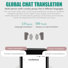 M9 ai Translator Machine Portable 138 Language Translation Device Electronic Voice Translator Supports Offline Translation
