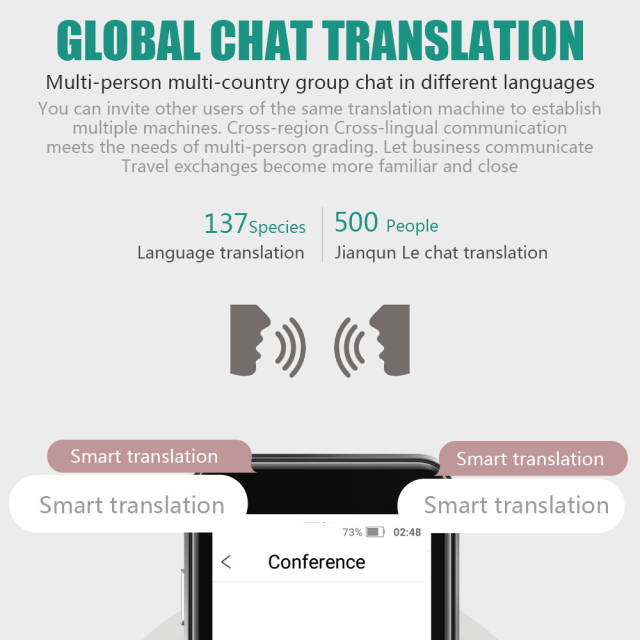 M9 ai Translator Machine Portable 138 Language Translation Device Electronic Voice Translator Supports Offline Translation