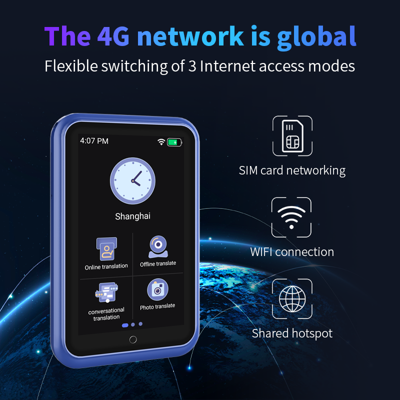 S30 ai translation Portable Intelligent Magn Etic Language Translation Device Instantly Translates Online