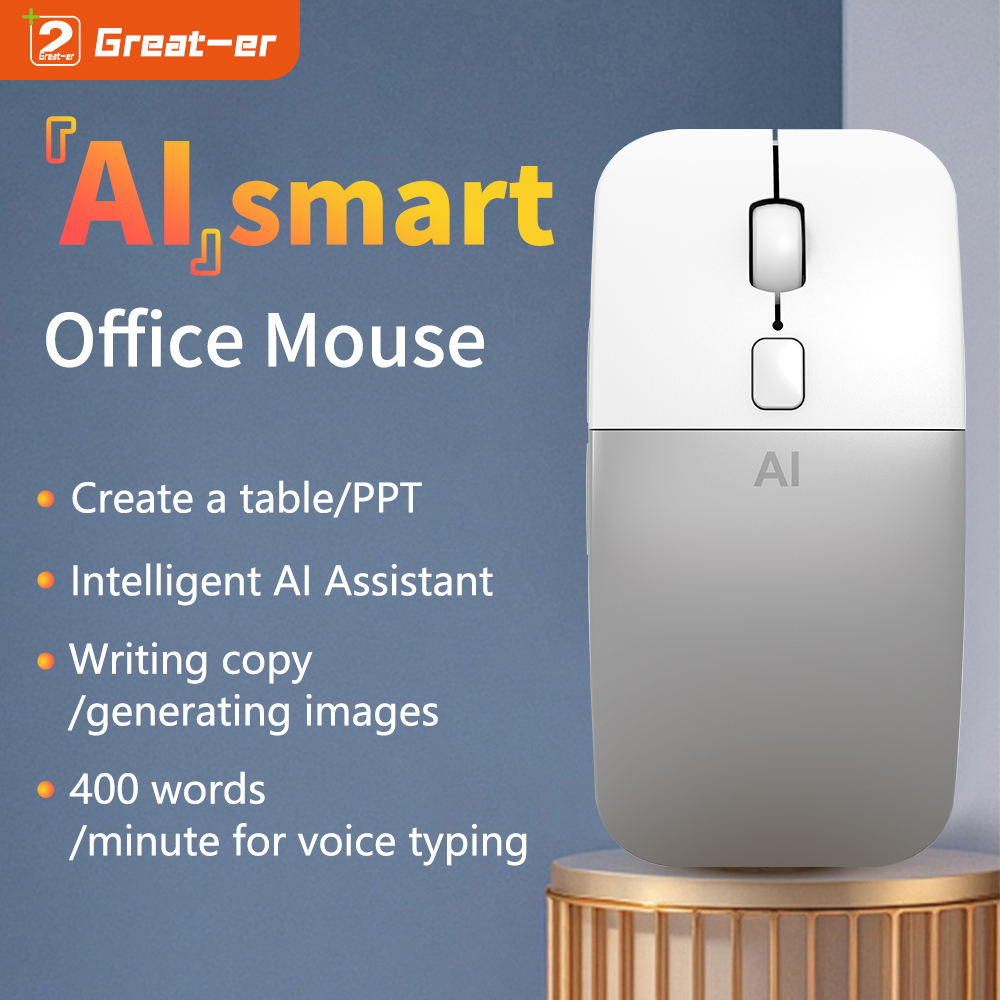 AI mouse Translator Machine Translation Device Electronic Voice Translator Supports Offline Translation