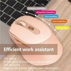 AI mouse Translator Machine Translation Device Electronic Voice Translator Supports Offline Translation