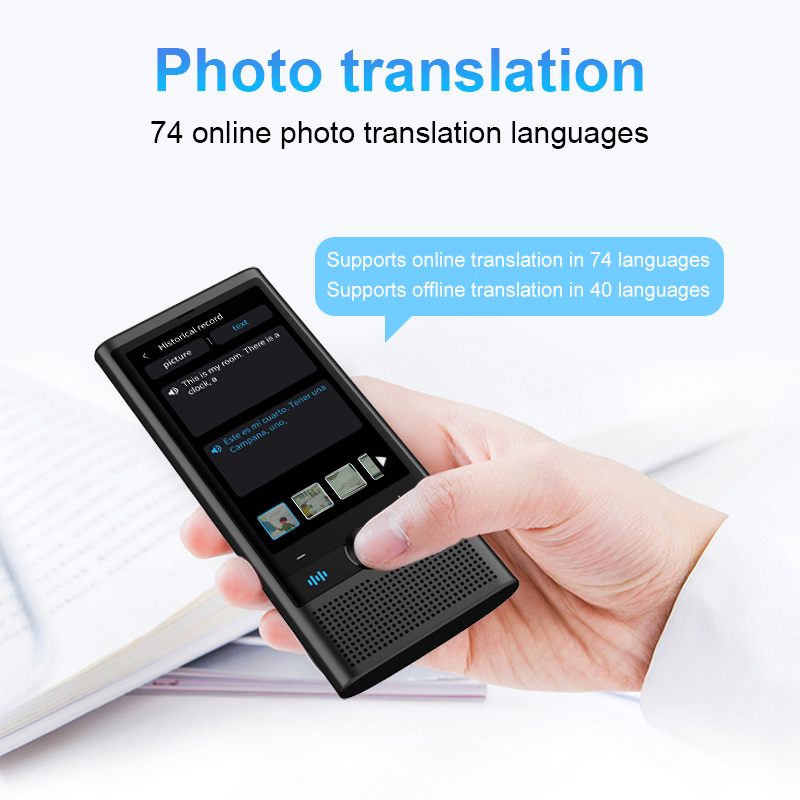 S10 ai translation Portable Intelligent Magn Etic Language Translation Device Instantly Translates Online