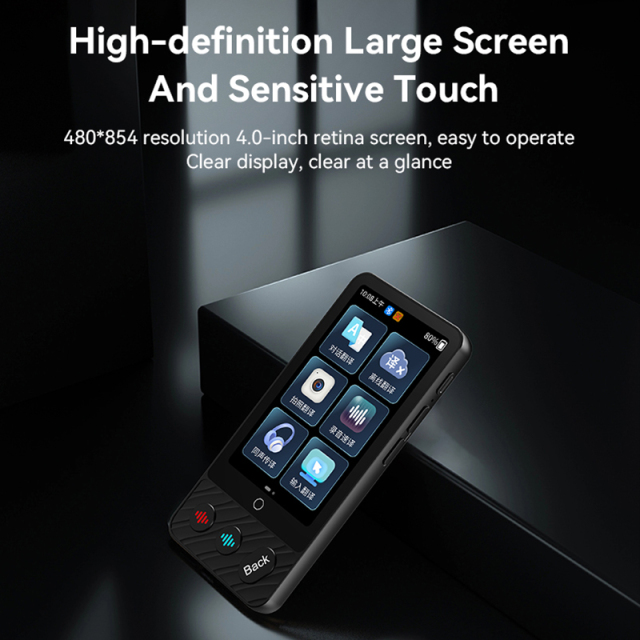 M50 ai Translator Machine Translation Device Electronic Voice Translator Supports Offline Translation