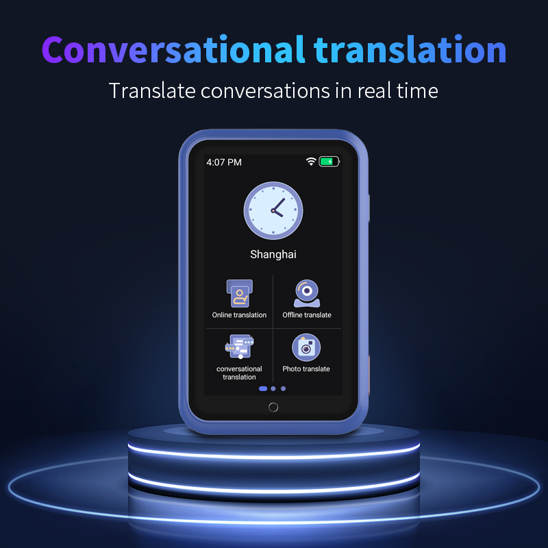 S30 ai translation Portable Intelligent Magn Etic Language Translation Device Instantly Translates Online