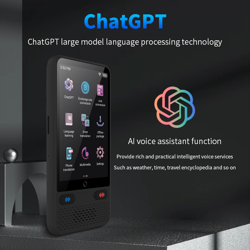 S85 ai translation Portable Intelligent Magn Etic Language Translation Device Instantly Translates Online