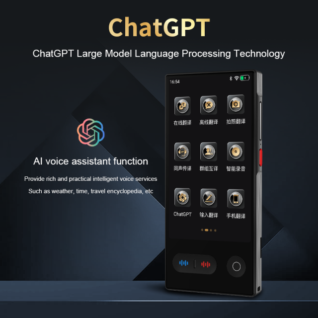 S35 ai translation Portable Intelligent Magn Etic Language Translation Device Instantly Translates Online