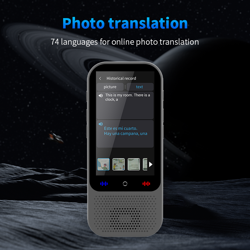 S80PRO ai translation Portable Intelligent Magn Etic Language Translation Device Instantly Translates Online