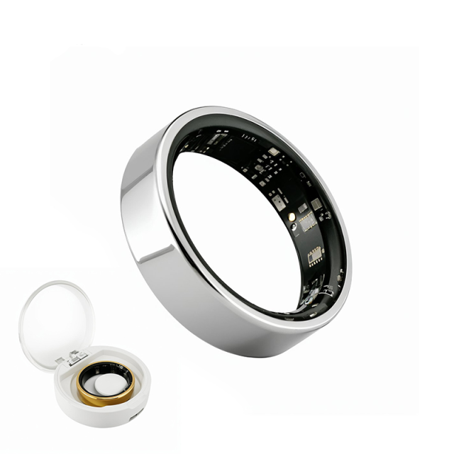 Hottest Smart Ring Waterproof Sports Ring Wearable Device Custom Photo Heart Rate Health Smart Ring